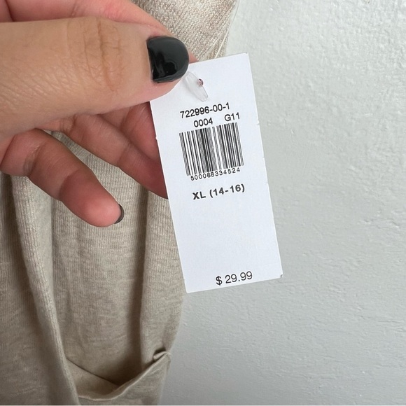 NWT Old Navy Opens Front Cardigan W/ Front Pockets Size XL - Picture 4 of 7